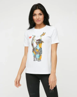 0296В1 FF-1 футболка женская (Белый) XL