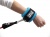 Ремень для тренировки мышц рук регулируемый синий (D-кольцо) FT-AS03-D-BE