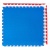 Будо-мат, 100 x 100 см, 25 мм, цвет сине-красный