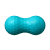 Набор из двух массажных мячей с кистевым эспандером бирюзовый FT-SM3ST-TQ