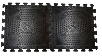 Коврик резиновый черный 400х400, толщина 12 мм