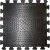 Коврик резиновый черный 400х400, толщина 12 мм